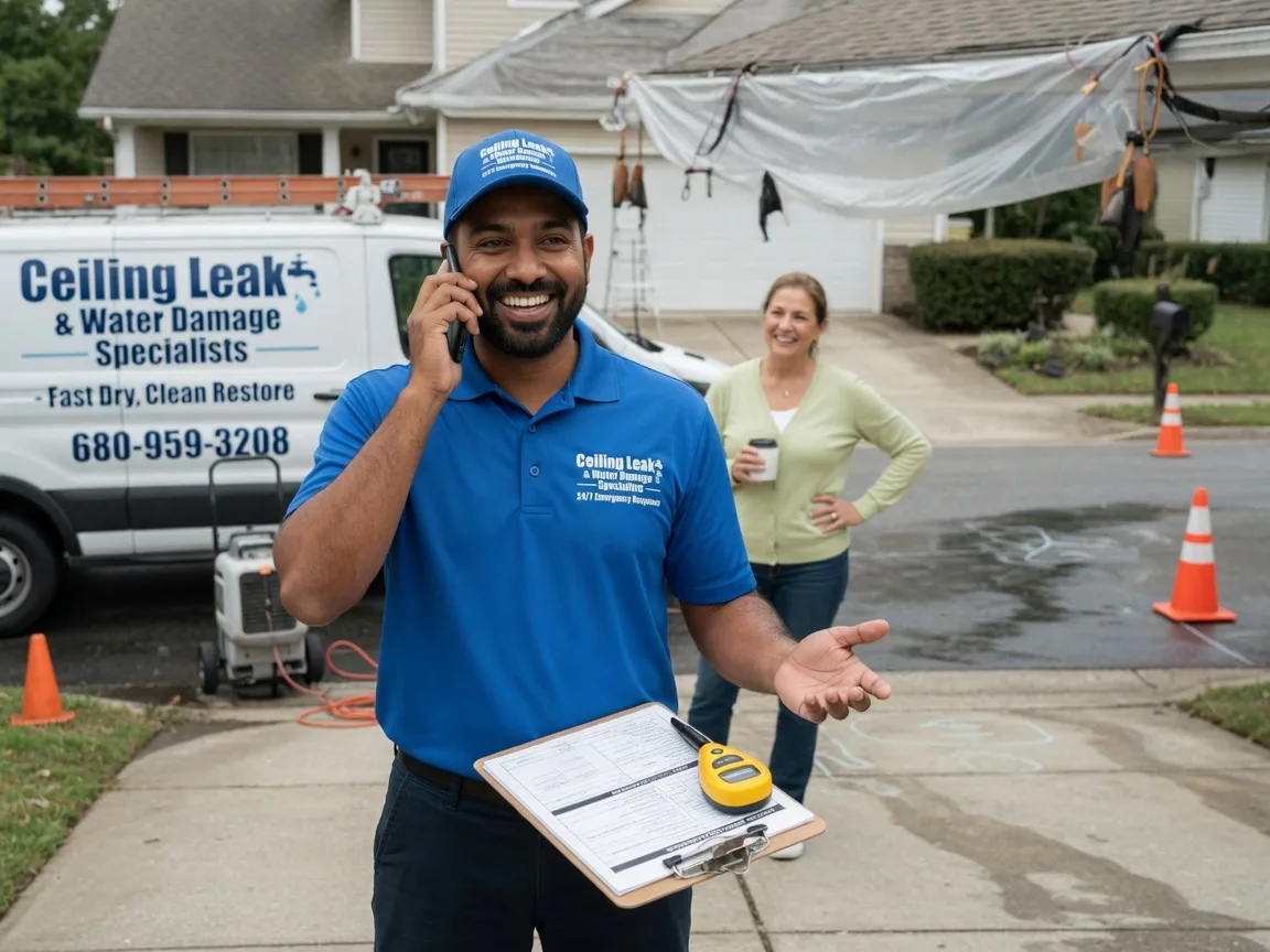 Ceiling Leak Cleanup Malott, WA FAQs